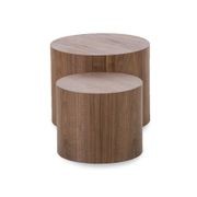 Stump Table Set - Walnut gallery detail image