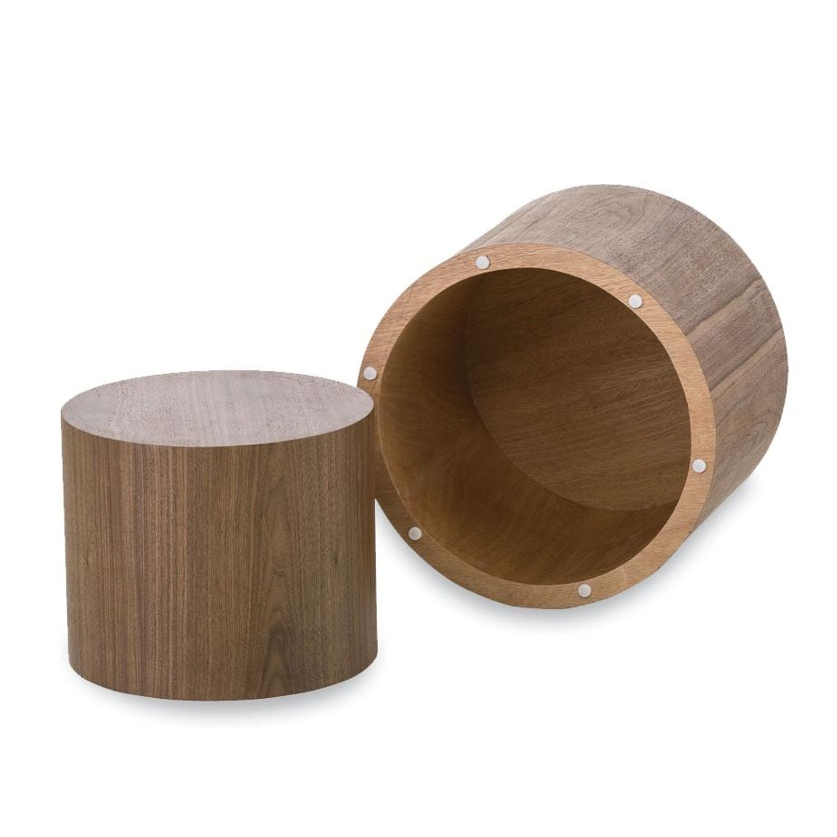 Stump Table Set - Walnut gallery detail image