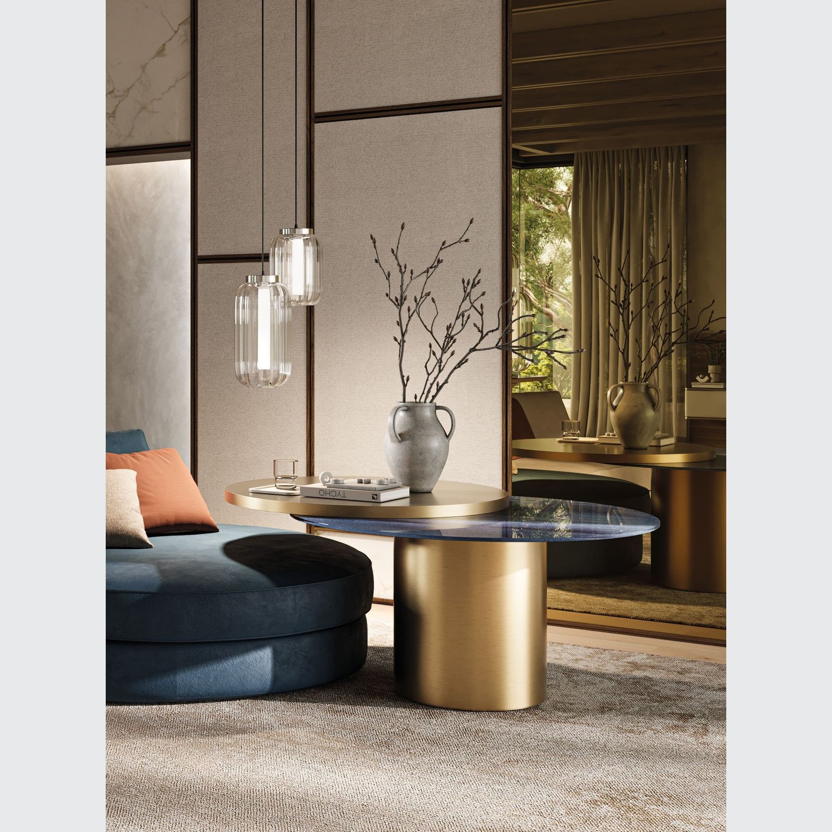 Tau Steel Move Coffee Table gallery detail image