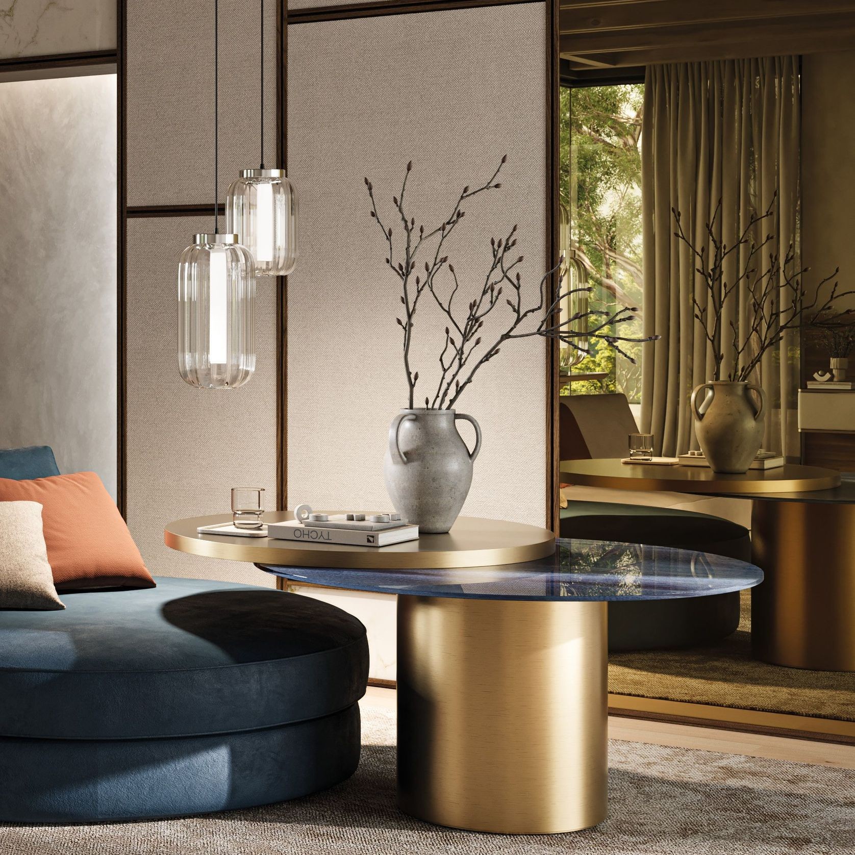 Tau Steel Move Coffee Table gallery detail image