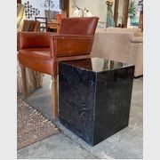 Onyx Side Table Cube - Black gallery detail image
