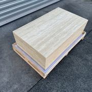 Block Coffee Table/Vein Cut Travertine -Small | Natural Stone Co. gallery detail image