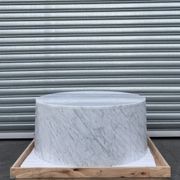 Rounded Coffee Table-Carrara Marble | Natural Stone Co. gallery detail image