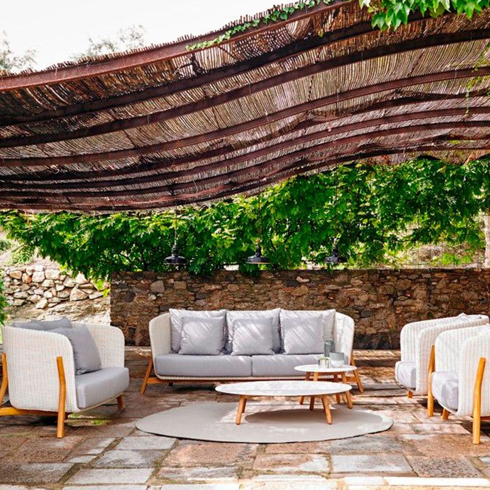 Round Outdoor Coffee Table by Point gallery detail image