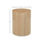 Ridge Side Table - Natural gallery detail image