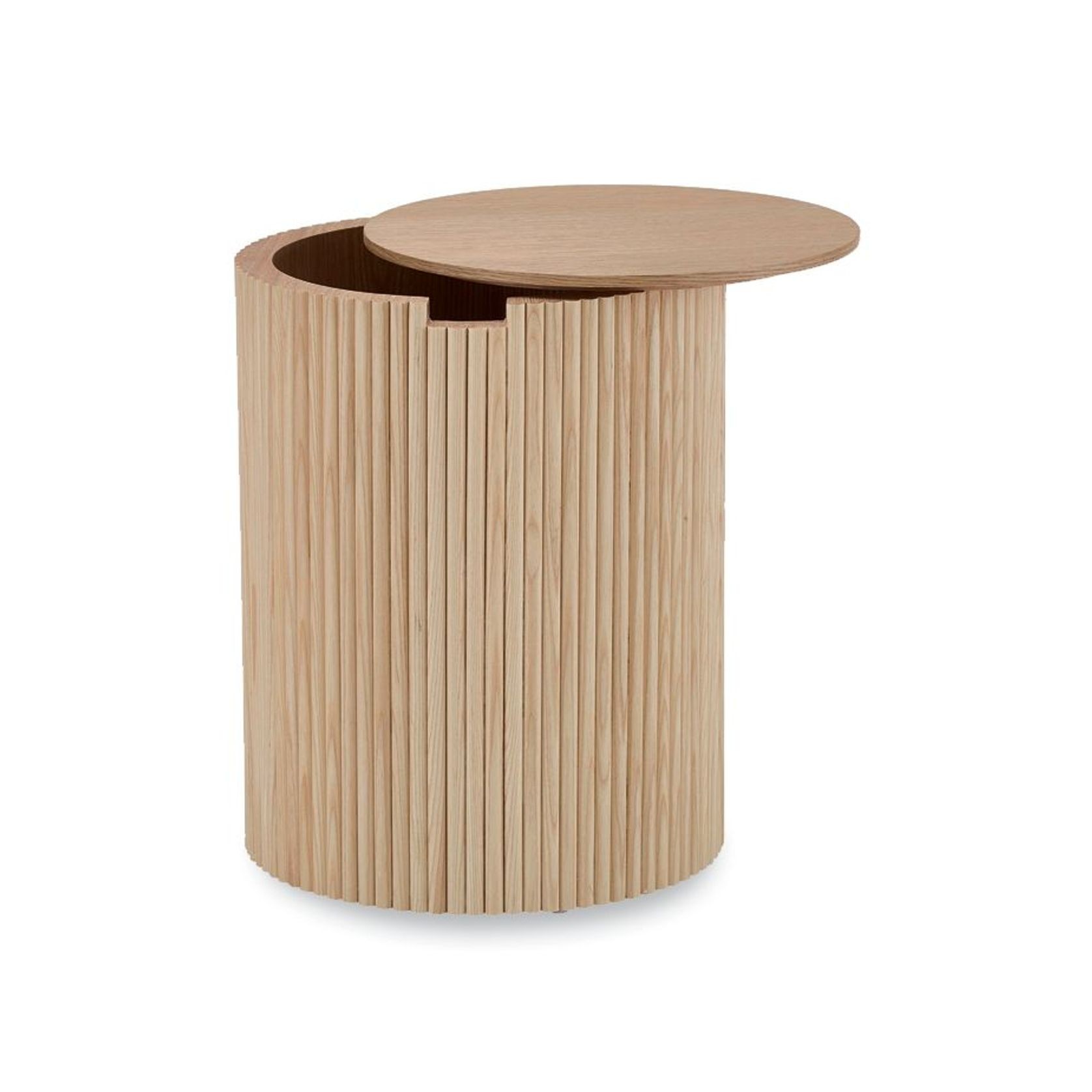 Ridge Side Table - Natural gallery detail image