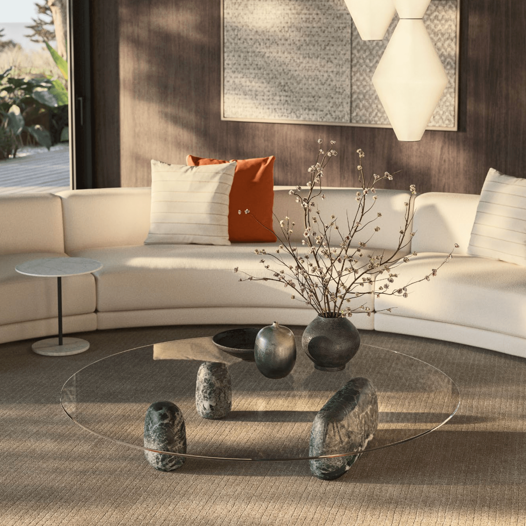 Ishi Stone Low Table by DePadova gallery detail image