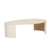 Oberon Curve Marble Coffee Table gallery detail image
