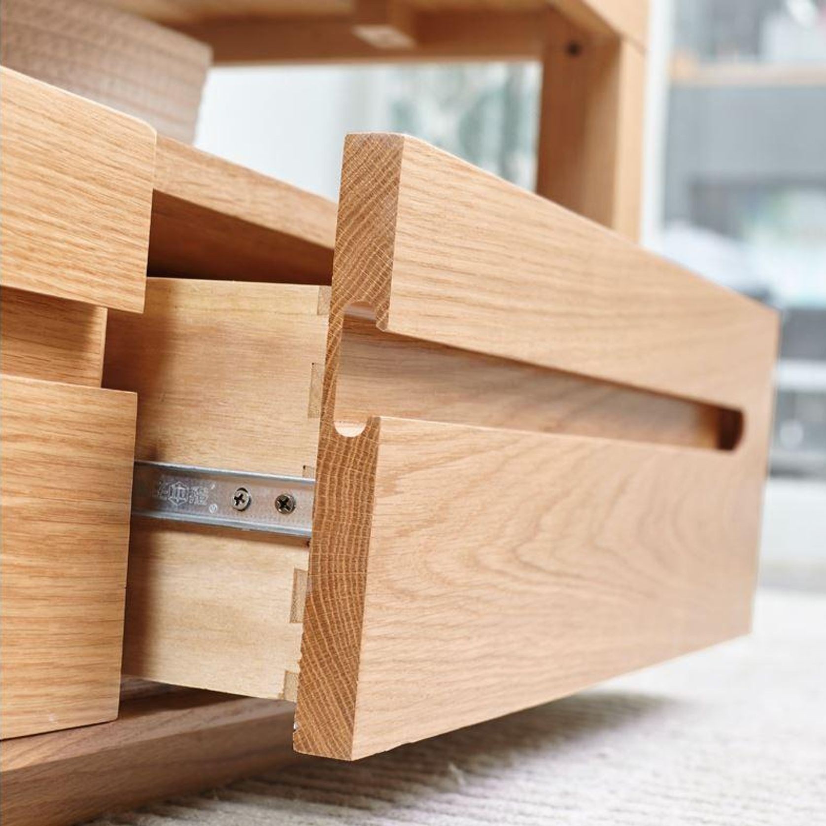 Manchester Natural Solid Oak Coffee Table gallery detail image