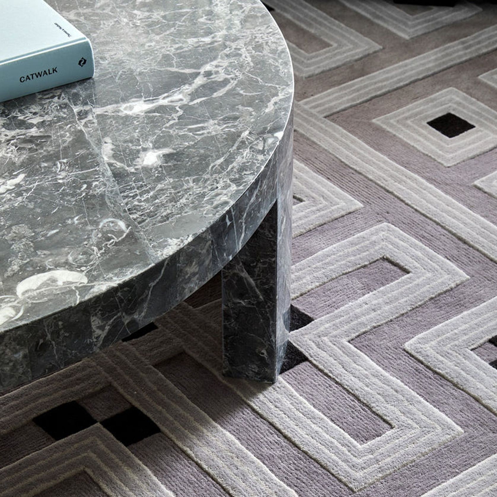 Zen Round Stone Coffee Table gallery detail image