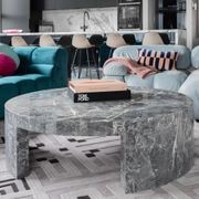 Zen Round Stone Coffee Table gallery detail image