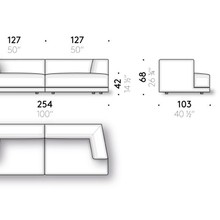 Alberese Modular Sofa by DePadova gallery detail image