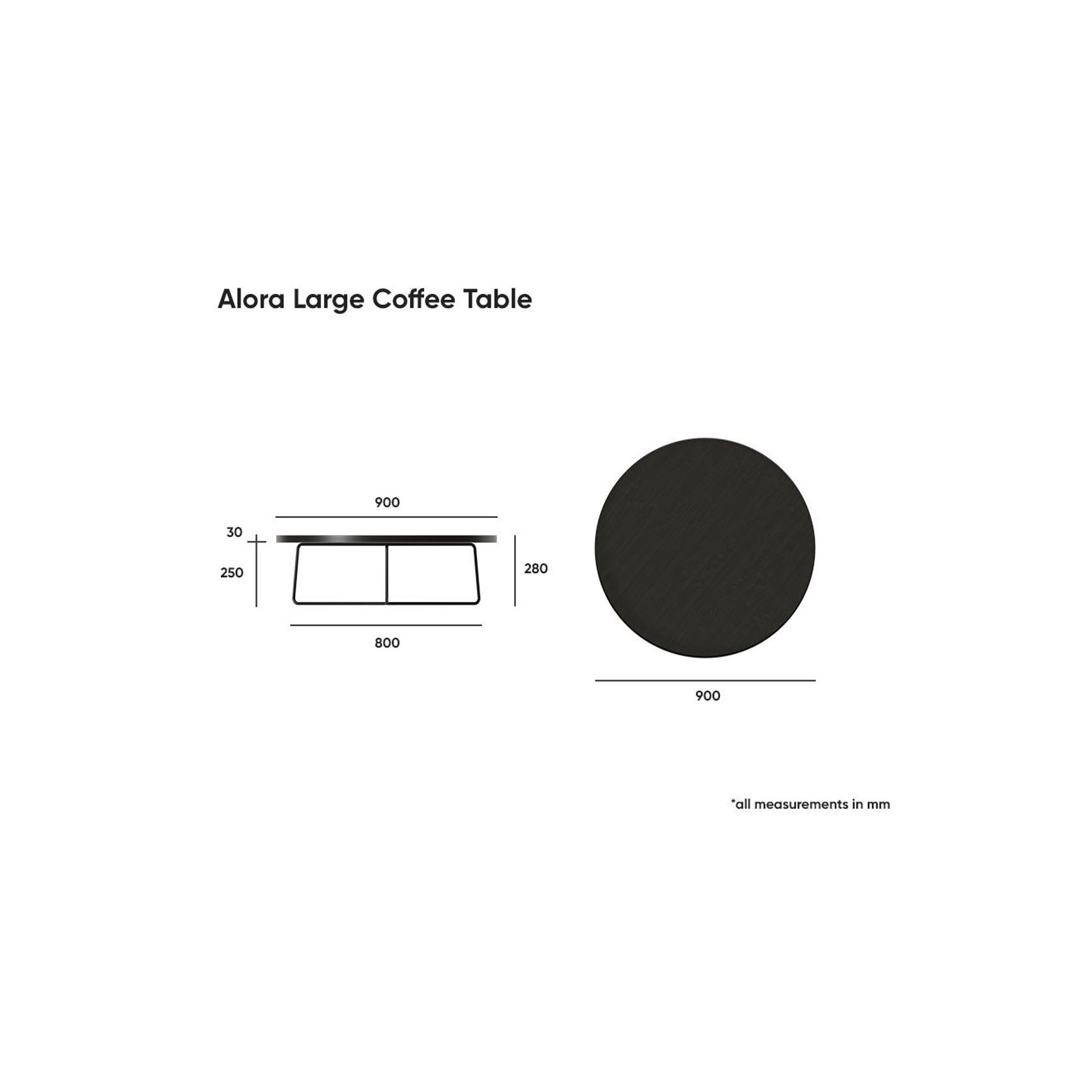 Alora Coffee Table - Large gallery detail image