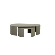 Oberon Curve Nest of 2 Coffee Tables gallery detail image