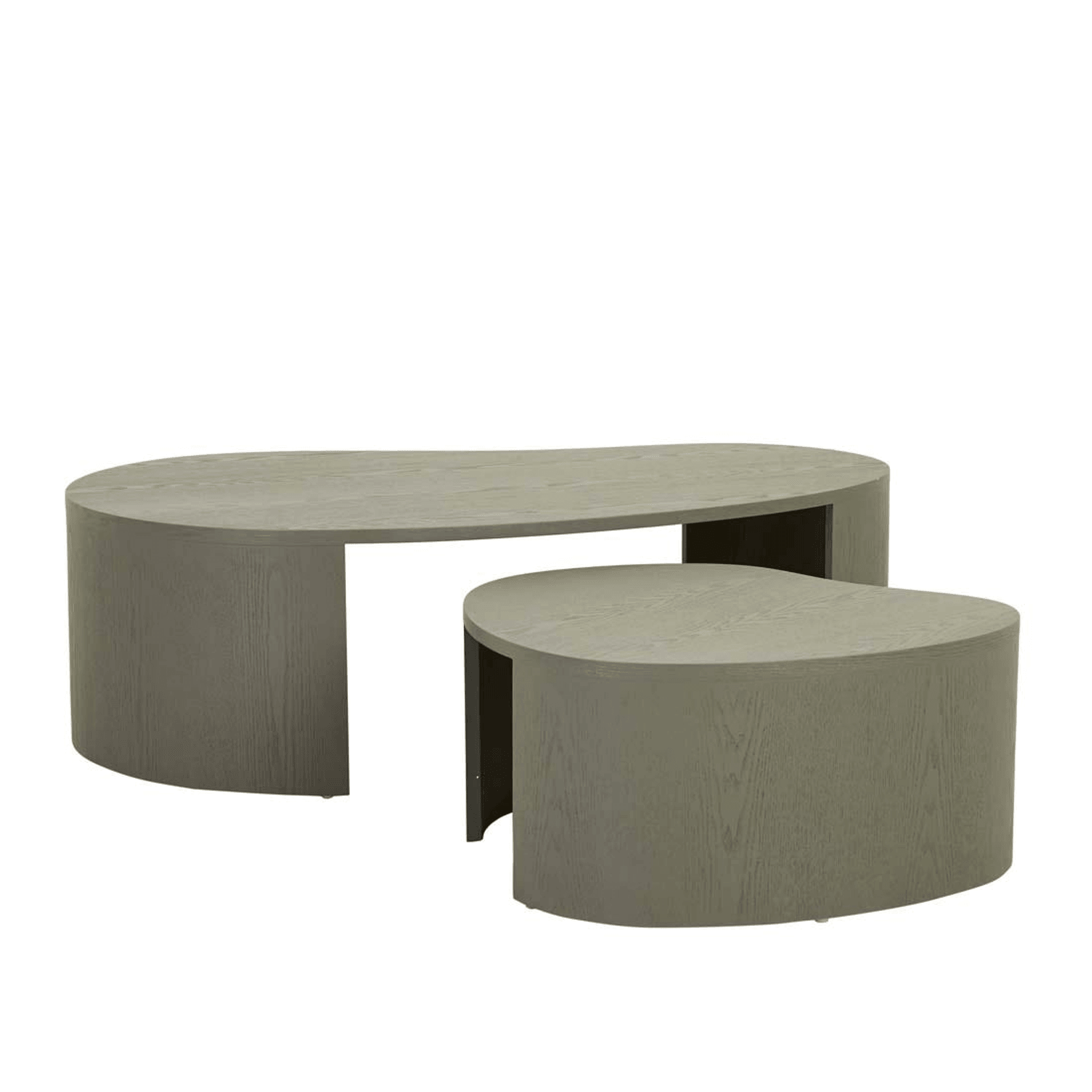 Oberon Curve Nest of 2 Coffee Tables gallery detail image
