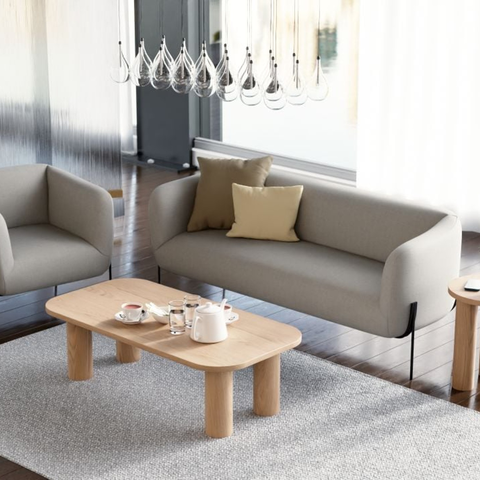 Orbix Rectangle Coffee Table gallery detail image