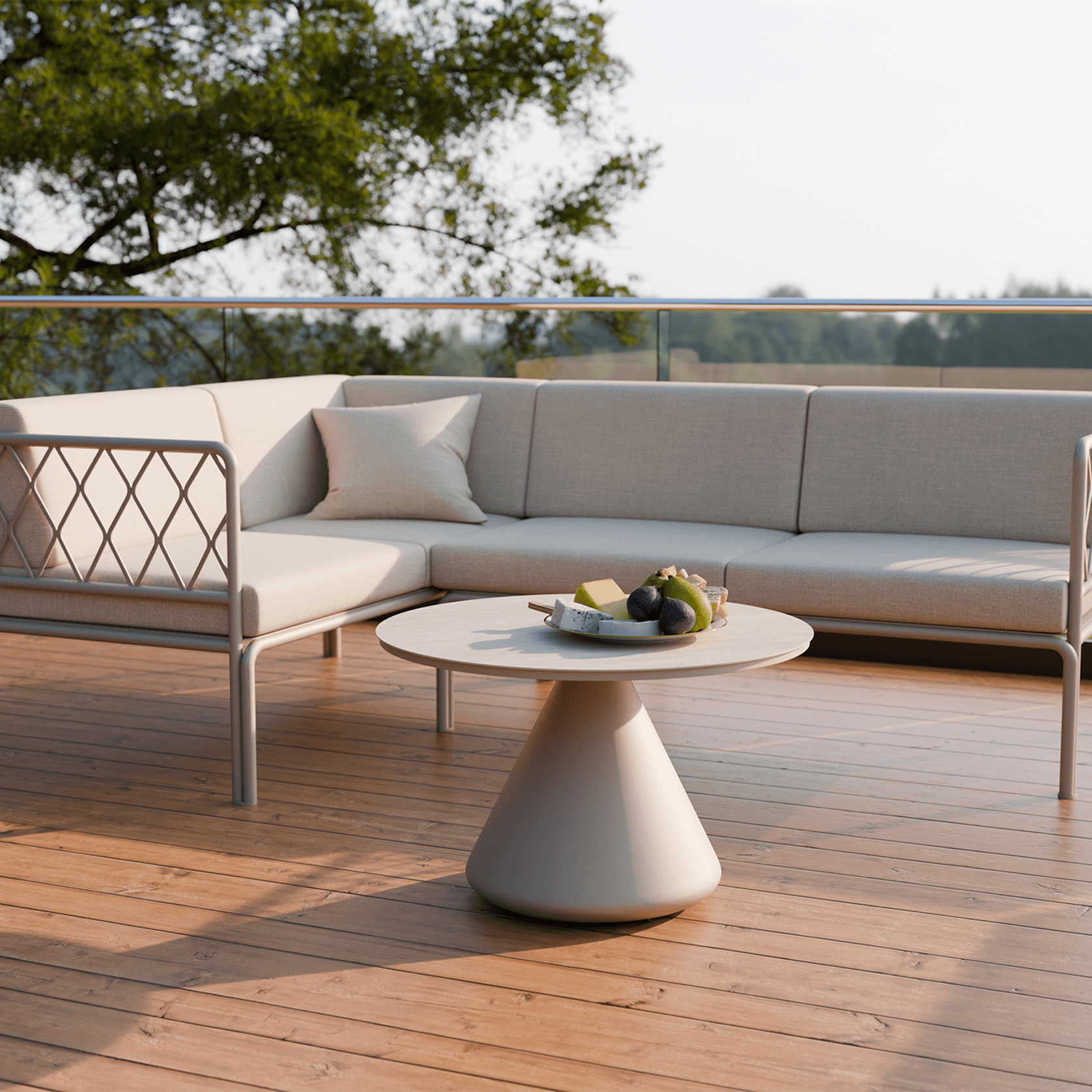 Kora Coffee Table CERAMIC - Outdoor gallery detail image