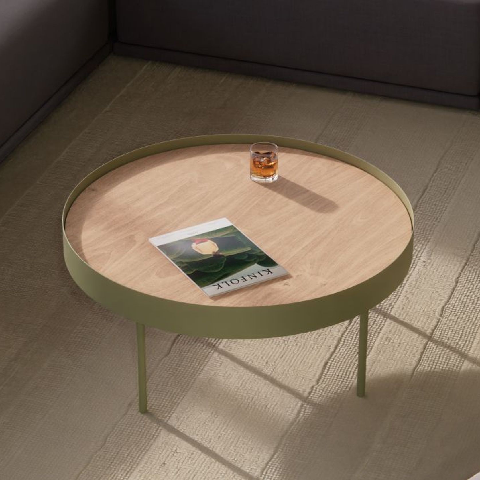 Tao Table - Large - Dusty Green gallery detail image