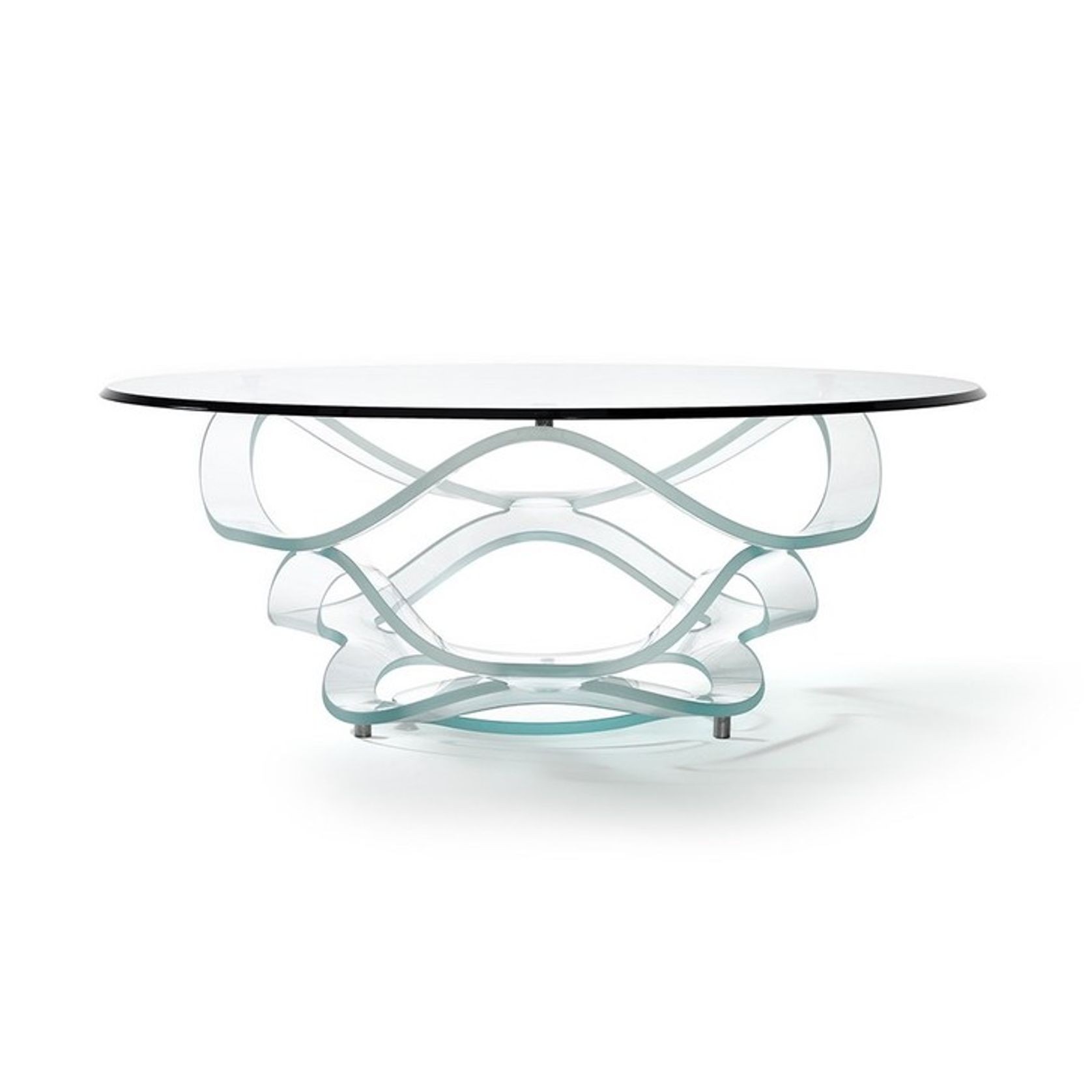 Neolitico Glass Coffee Table gallery detail image