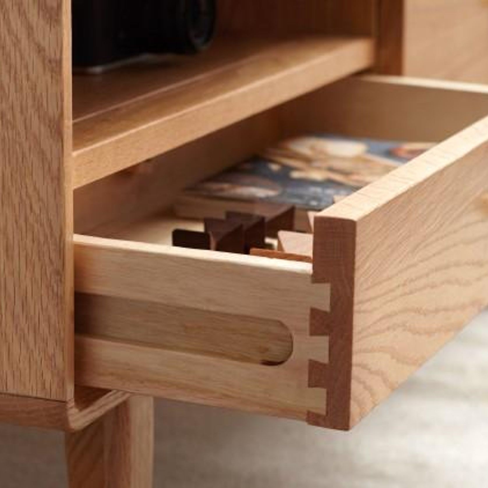 Oslo Natural Solid Oak Coffee Table Design 1 gallery detail image