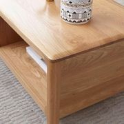 Seattle Natural Solid Oak Coffee Table gallery detail image