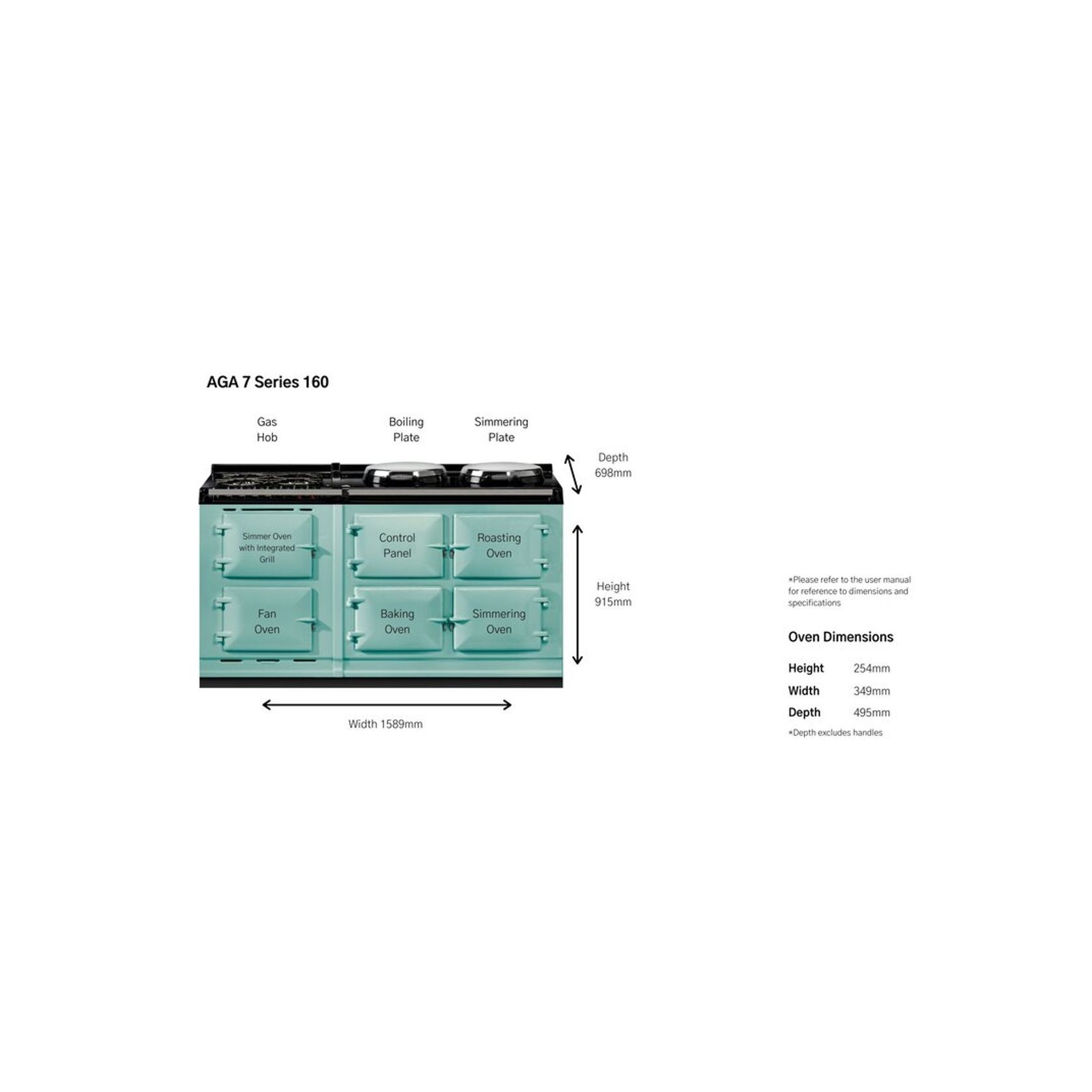 AGA Er7 Series 160 | Cooker gallery detail image