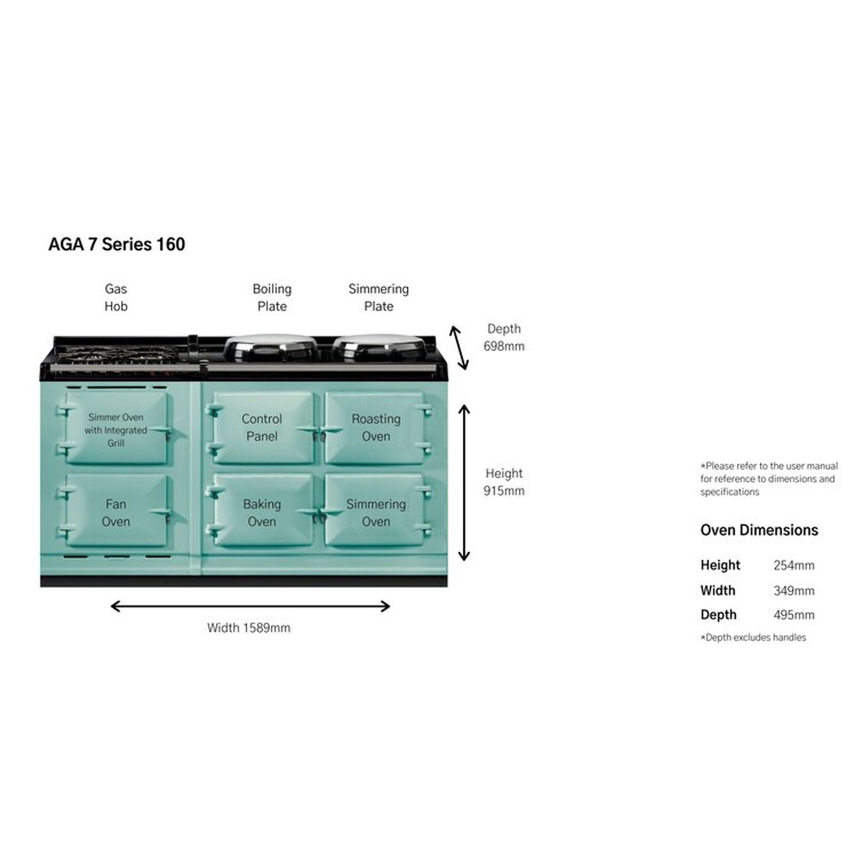 AGA Er7 Series 160 | Cooker gallery detail image
