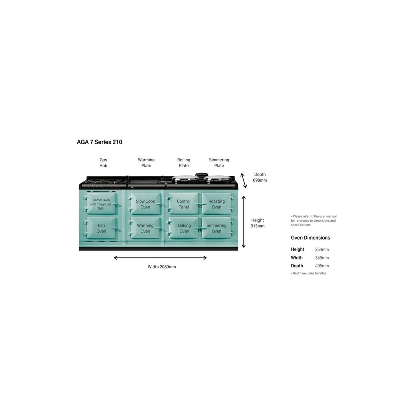 AGA Er7 Series 210 | Cooker gallery detail image
