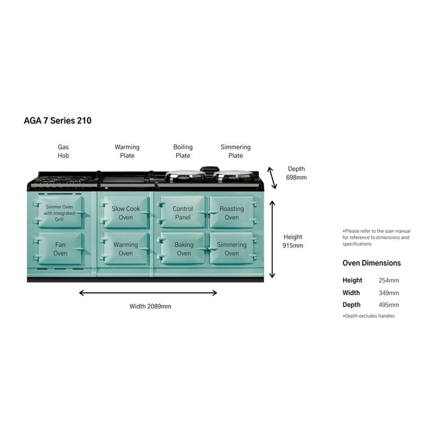 AGA Er7 Series 210 | Cooker gallery detail image