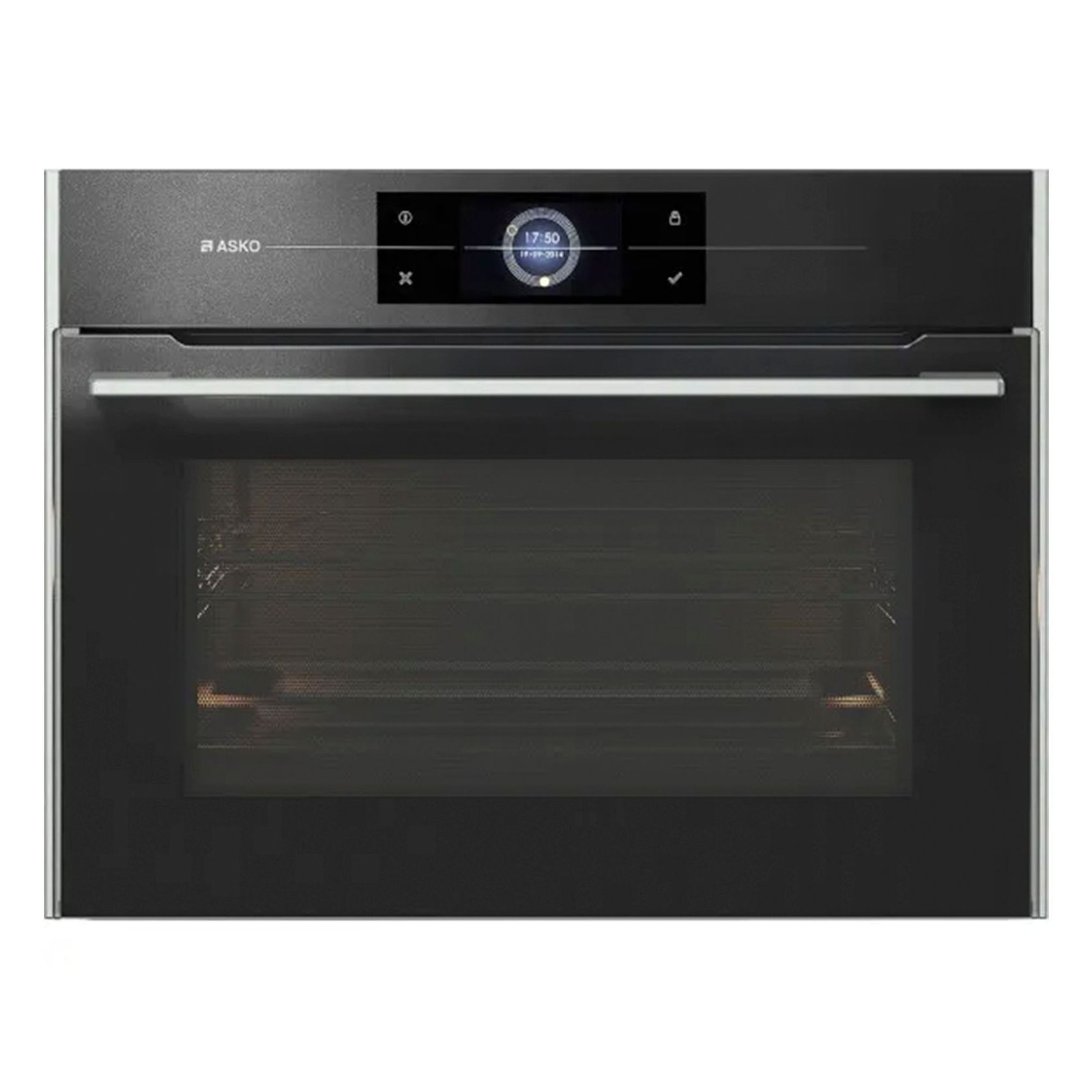 ASKO Elements 45cm Built-In Combi Microwave Oven - Black Pearl gallery detail image