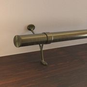 Premium Bar Foot Rail Kit | Flush End Cap gallery detail image