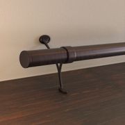 Premium Bar Foot Rail Kit | Flush End Cap gallery detail image