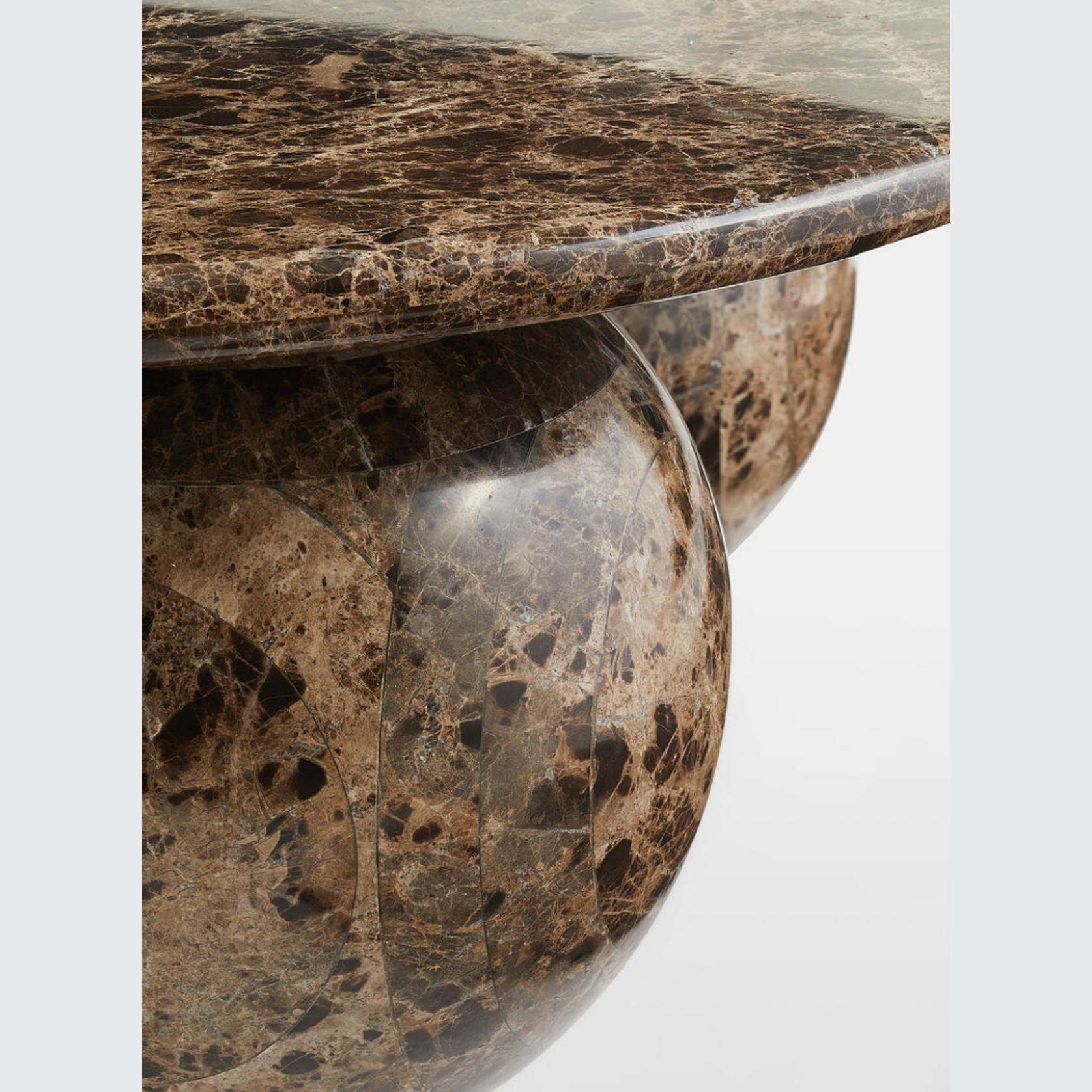 Soho Home | Oxley Coffee Table | Dark Emperador Marble gallery detail image