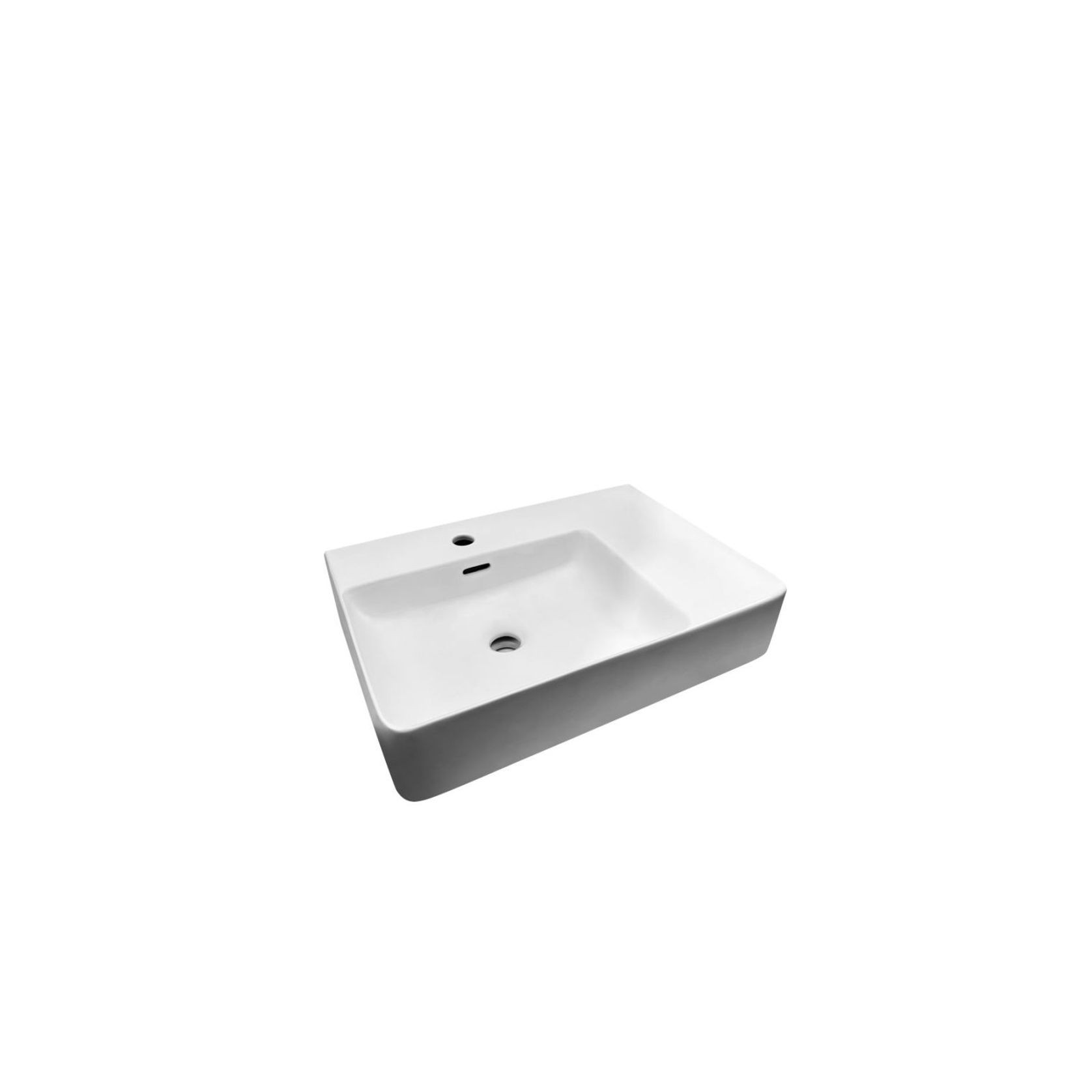 Glide Care Wall Hung Ceramic Basing Left Hand Bowl gallery detail image