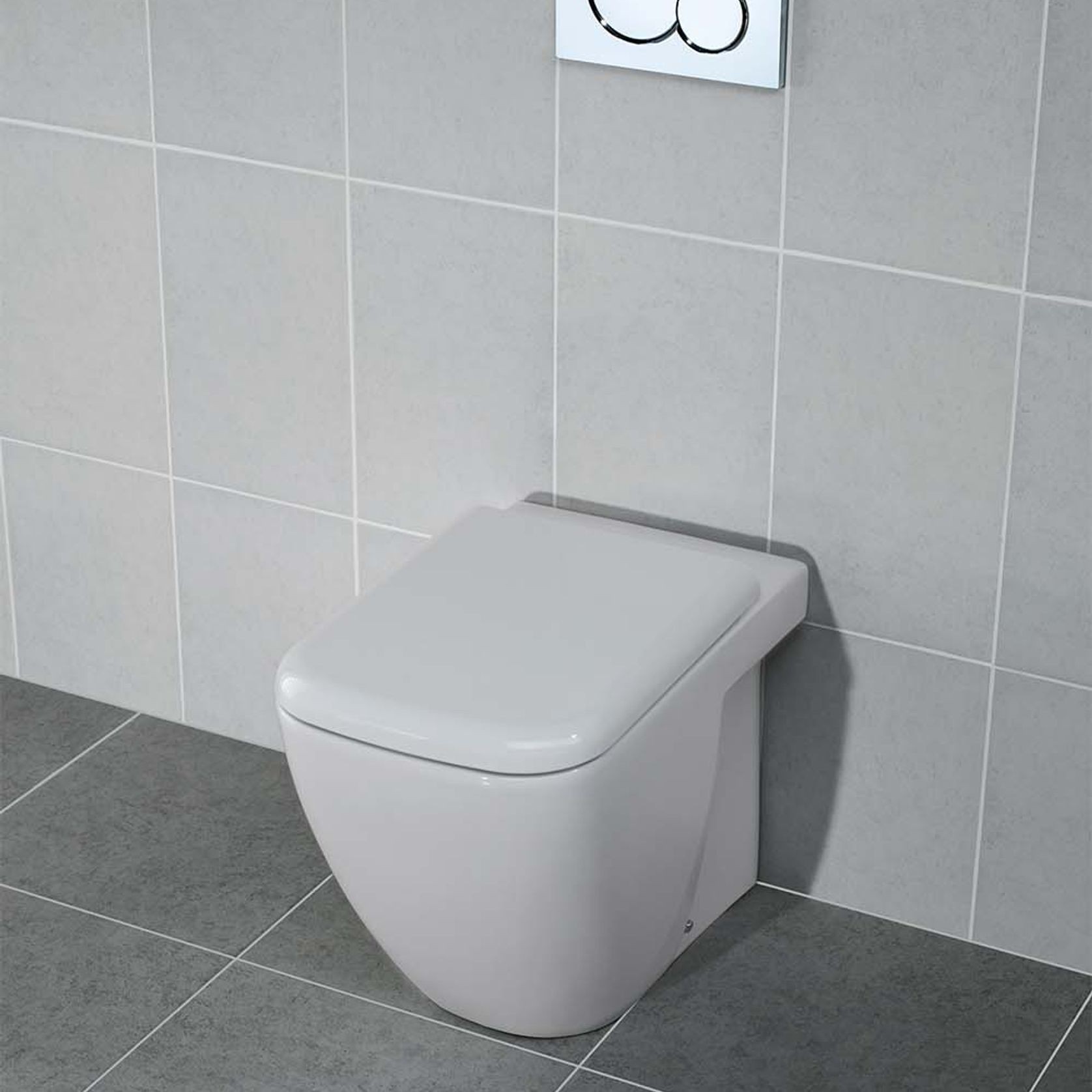 RAK Caroline Back To Wall Toilet Pan gallery detail image