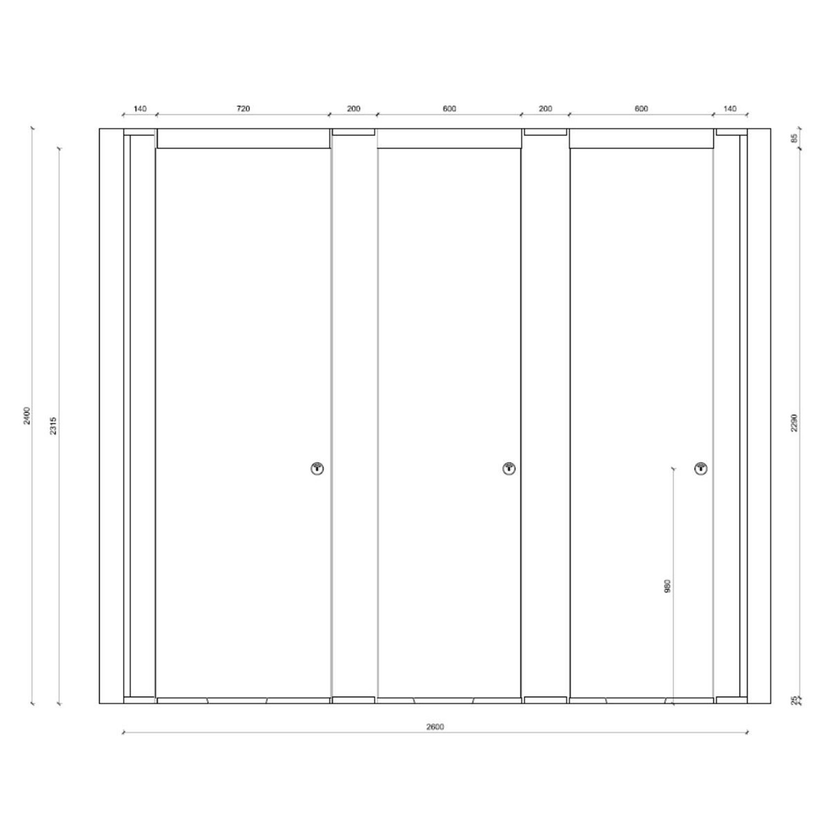 Toilet Partition Fronts gallery detail image