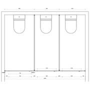 Toilet Partition Fronts gallery detail image