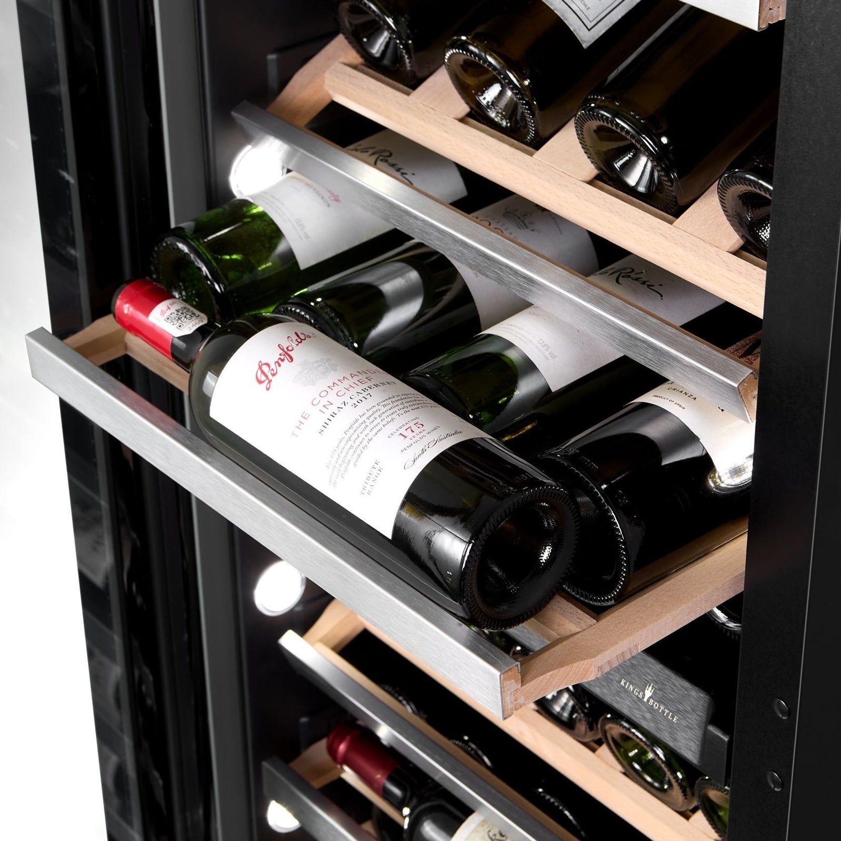 Atelier Duo - 1775mm High Sleek Dual Zone Refrigerator gallery detail image