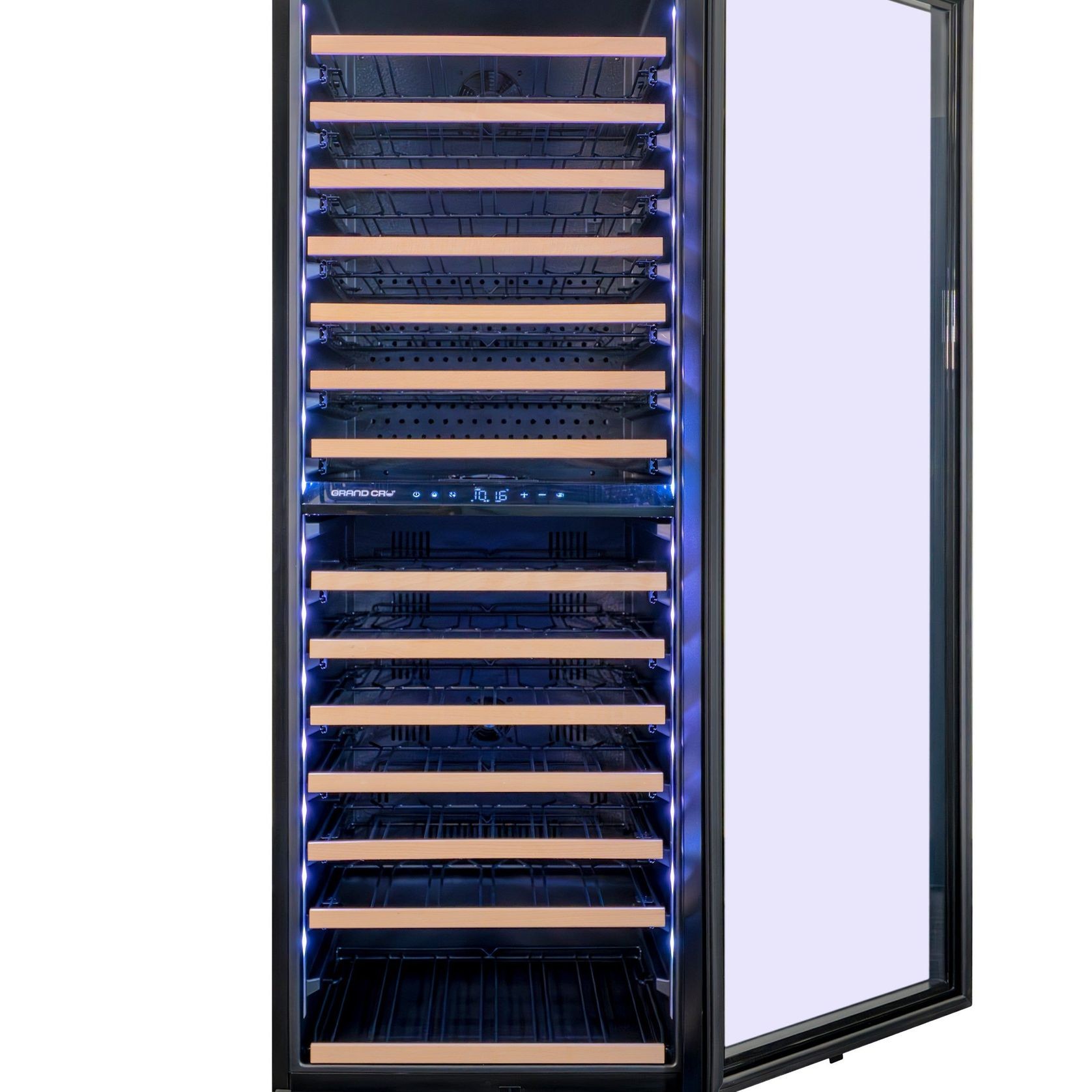 Grand Cru 166 Bottle Panel Ready Dual Zone Wine Fridge gallery detail image