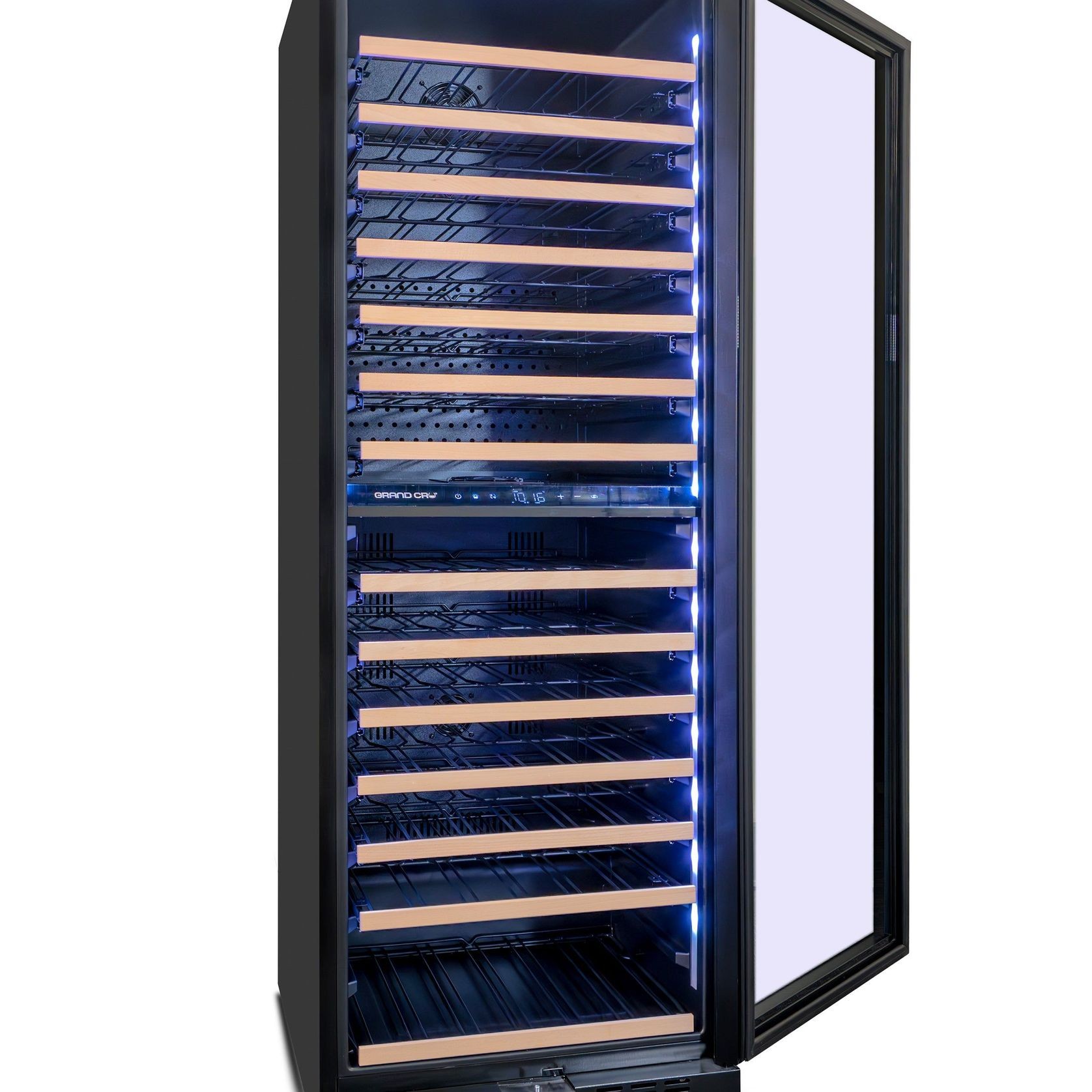 Grand Cru 166 Bottle Panel Ready Dual Zone Wine Fridge gallery detail image