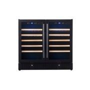 900mm Wide Under Bench Dual Zone Wine Fridge gallery detail image