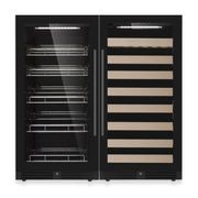 1200mm Height Upright Single Zone Wine and Beer Combo gallery detail image