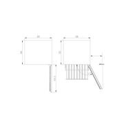 820mm Height Under Counter Glass Door Single Zone gallery detail image