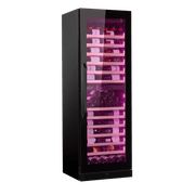 105-114 Bottle Dual-Zone Jet Black Wine Fridge gallery detail image