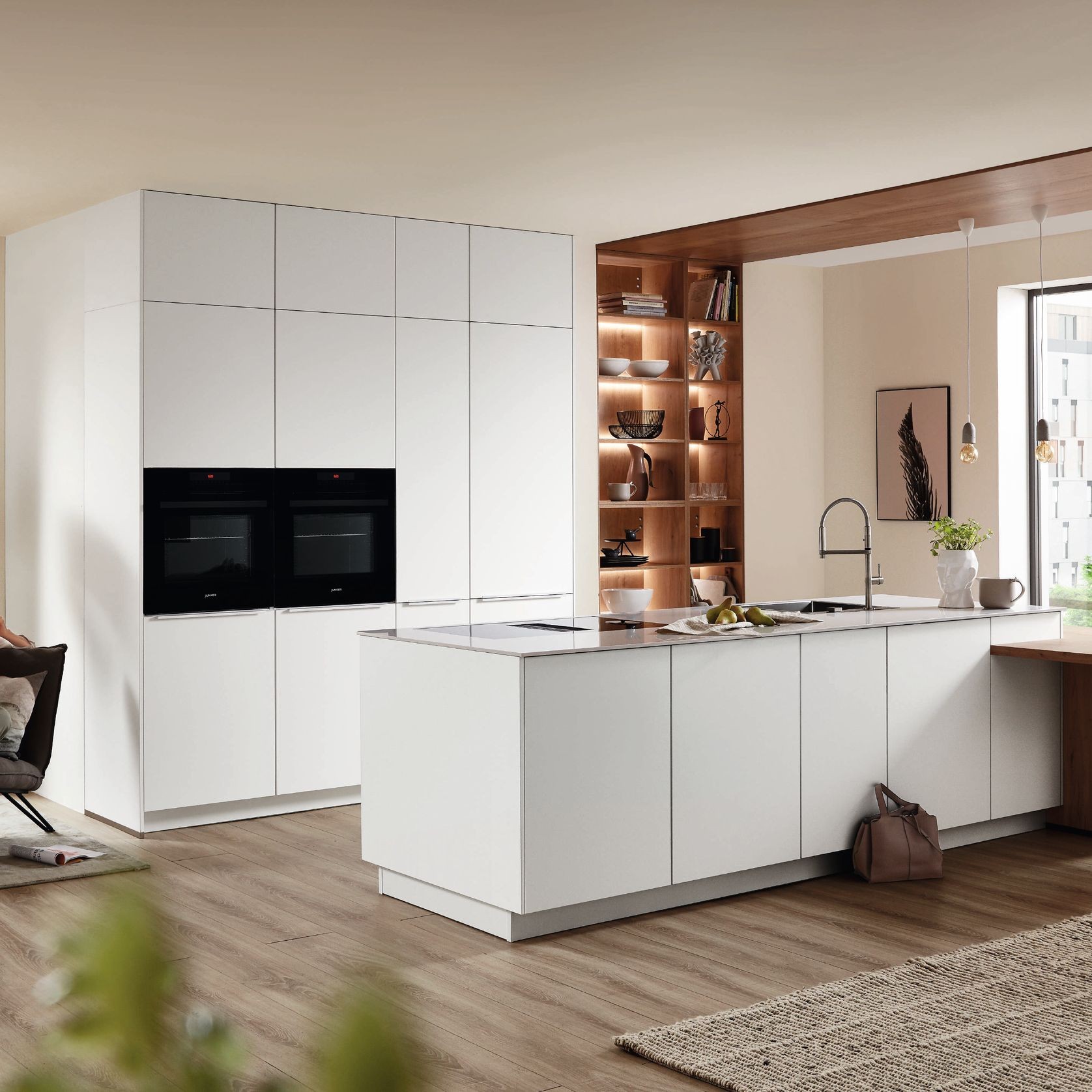 Easytouch Ultramatt Lacquered Kitchen Cabinetry gallery detail image