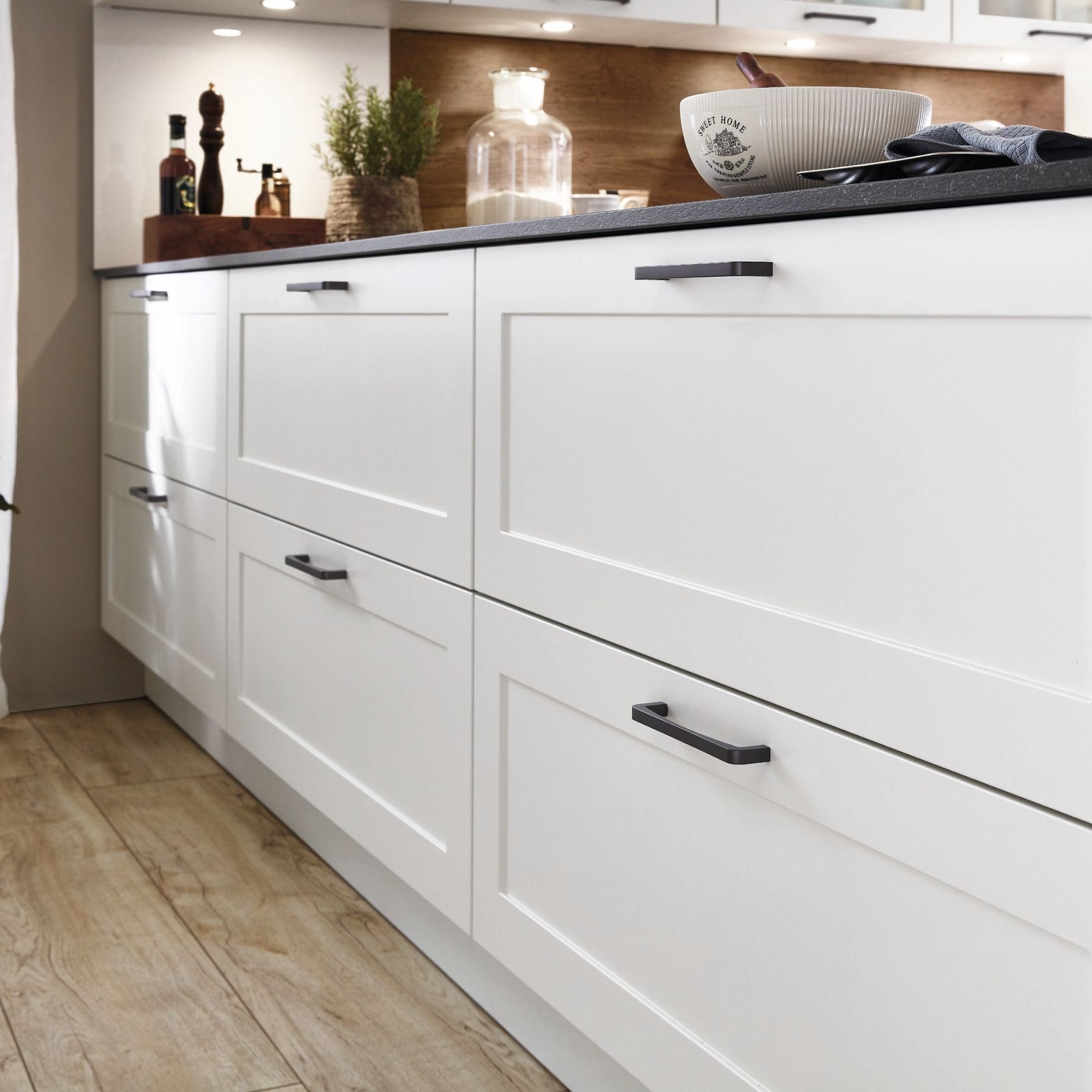 Nordic Traditional Lacquered Kitchen Cabinetry gallery detail image