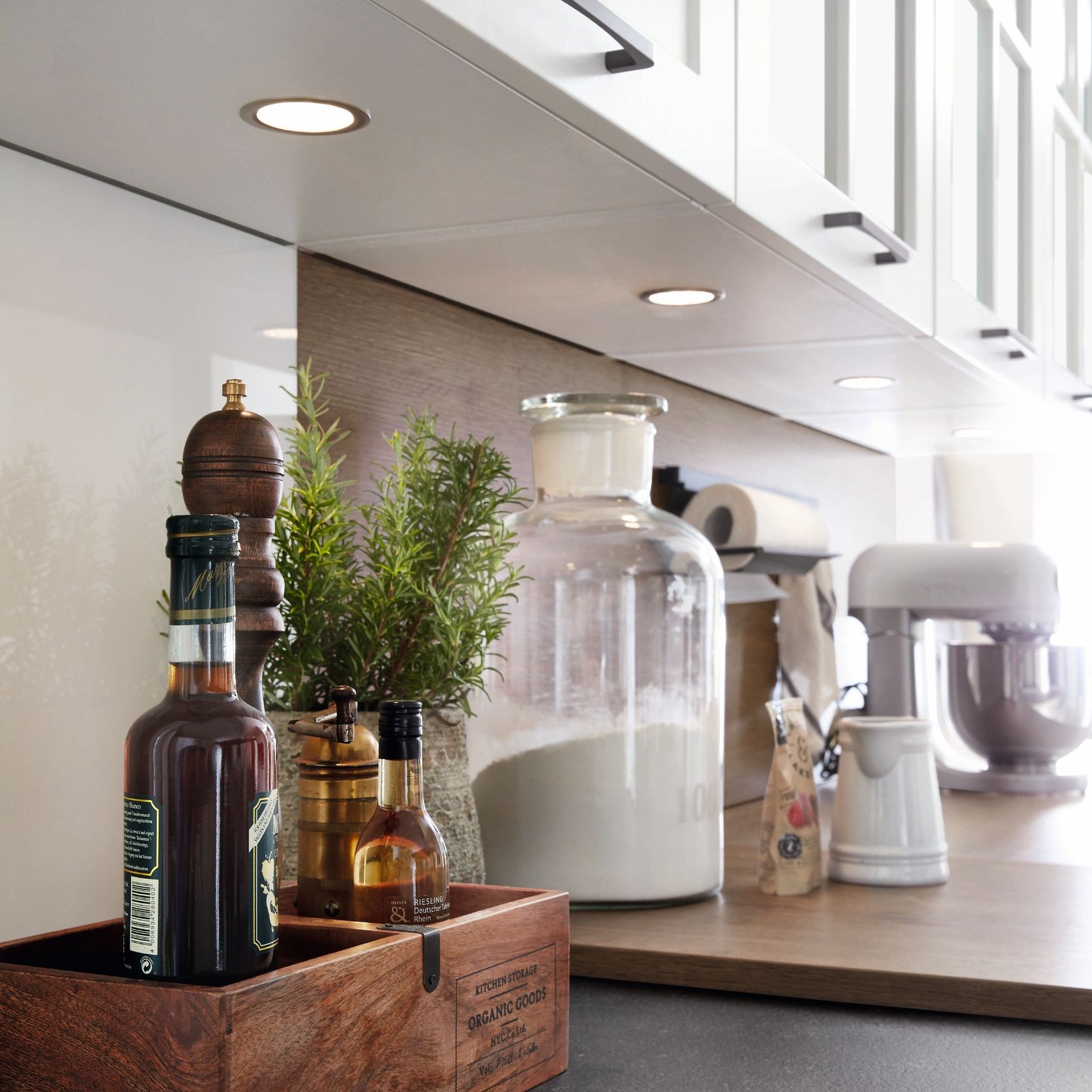 Nordic Traditional Lacquered Kitchen Cabinetry gallery detail image