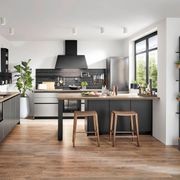 iNox Lacquered Steel-Look Kitchen Cabinetry gallery detail image