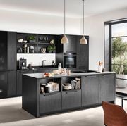 Nero Oak Wood-Look Laminate Cabinetry gallery detail image