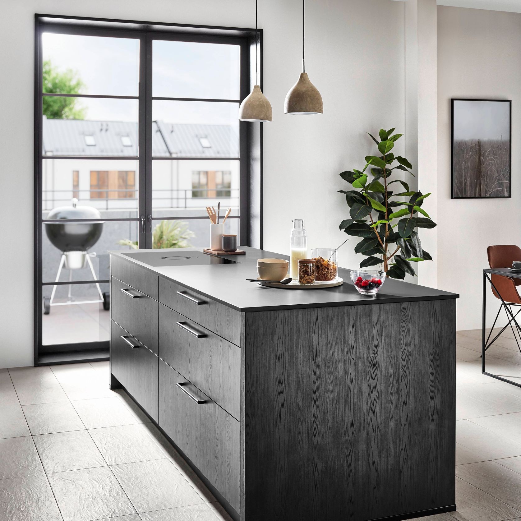 Structura Nero Oak Laminate Cabinetry gallery detail image